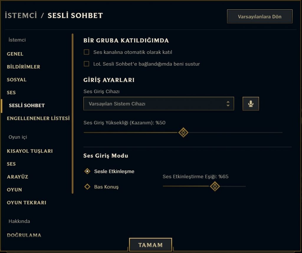 League Of Legends Oyun İçi Ayarları Nasıl Olmalı