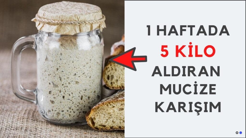 1 Haftada 5 Kilo Aldıran Karışım