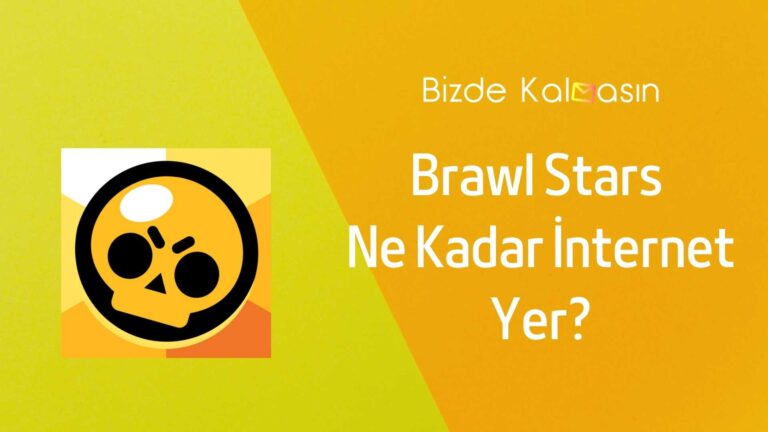 Brawl Stars Ne Kadar İnternet Yer