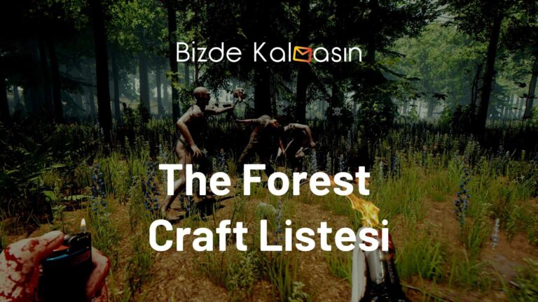 The Forest Craft Listesi