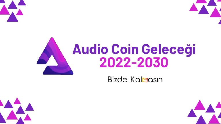 Audio Coin Geleceği 2022, 2023, 2024, 2025, 2030