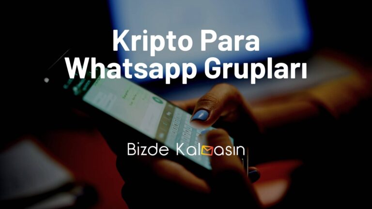 Kripto Para Whatsapp Grupları