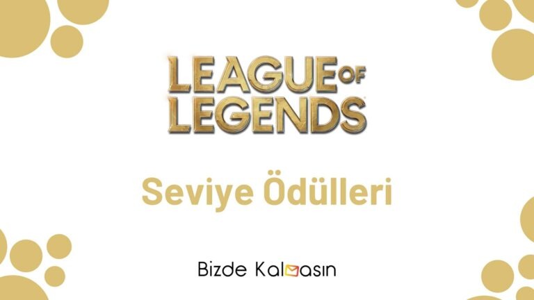 Lol Seviye Ödülleri 2023 – Seviye Çerçeveleri