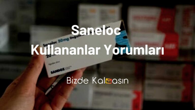 Saneloc Kullananlar Yorumları