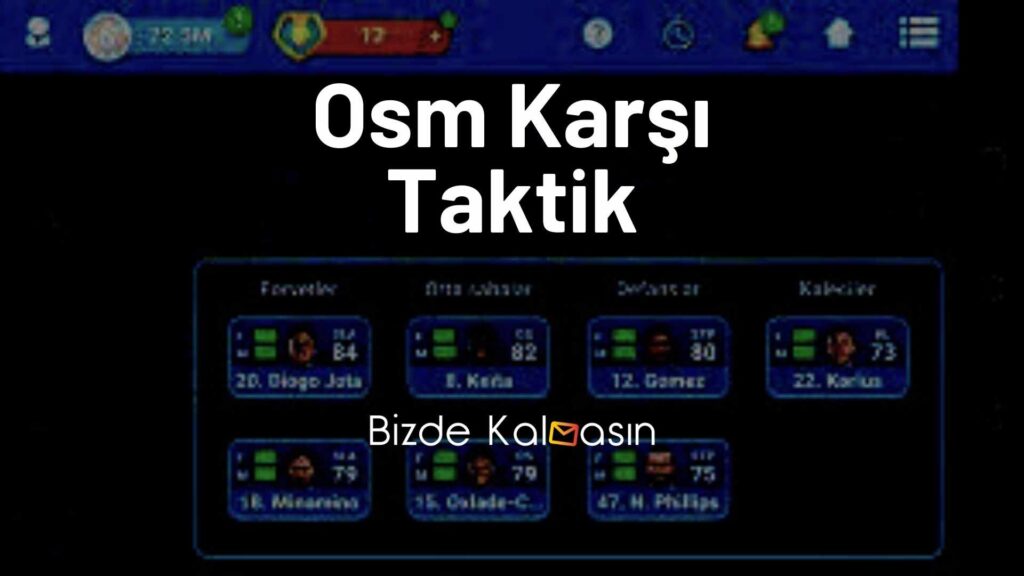 Osm Karşı Taktikler 2023