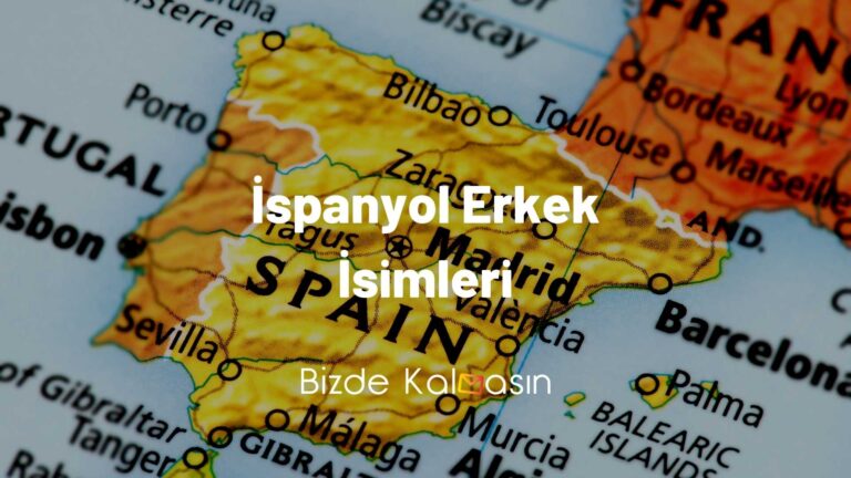 İspanyol Erkek İsimleri