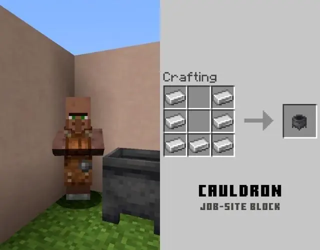 Minecraft Deri İşçisi