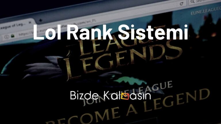 Lol Rank Sistemi 2024 – Ligler Ne Zaman Sıfırlanıyor?