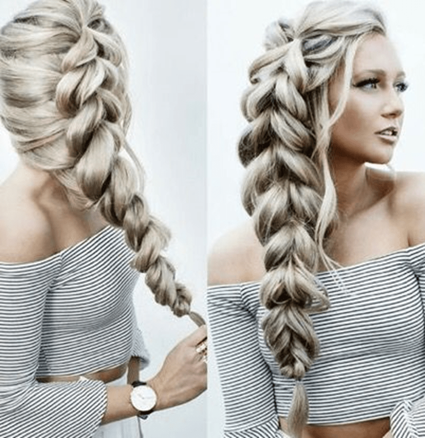 Balıksırtı Saç Örgü Modeli Kolay Yapılışı