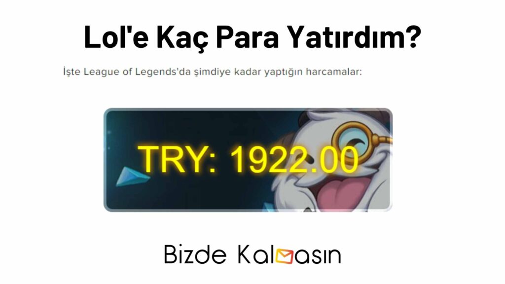 Lole Kaç Para Yatırdım