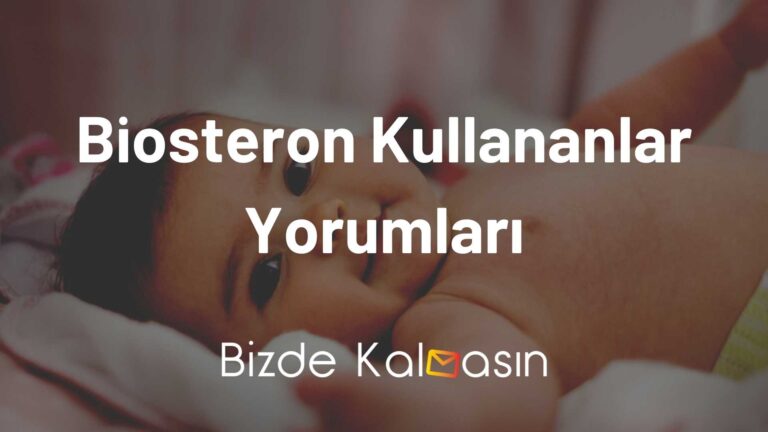 Biosteron Kullananlar Yorumları