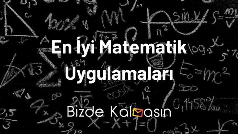 En İyi Matematik Uygulamaları