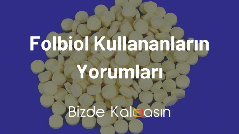 Folbiol Kullananların Yorumları