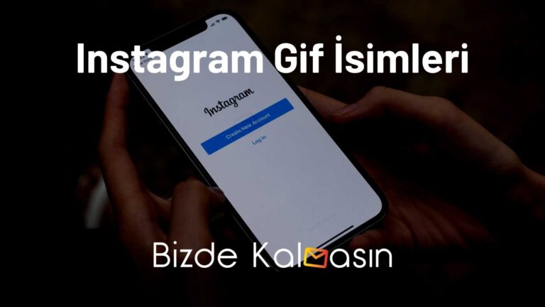 Instagram Gif İsimleri