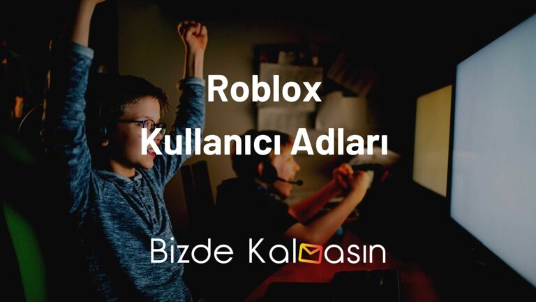 Roblox Kullanıcı Adları – En İyi İsimler