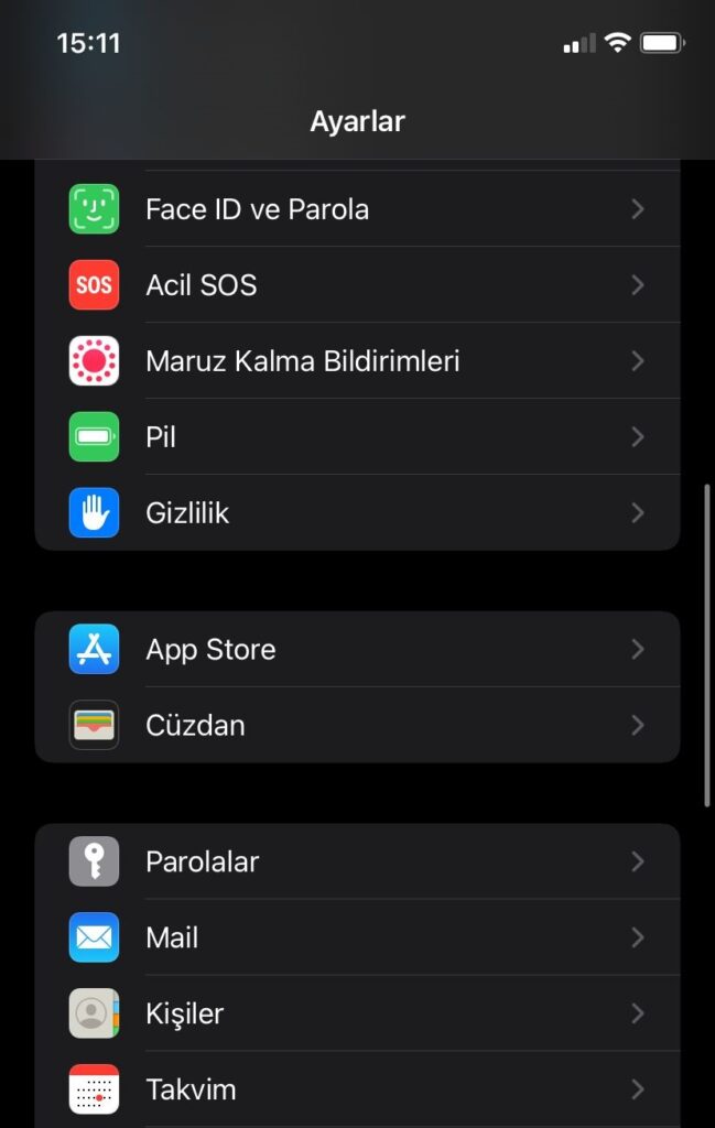 iPhone Şifreleri Görme