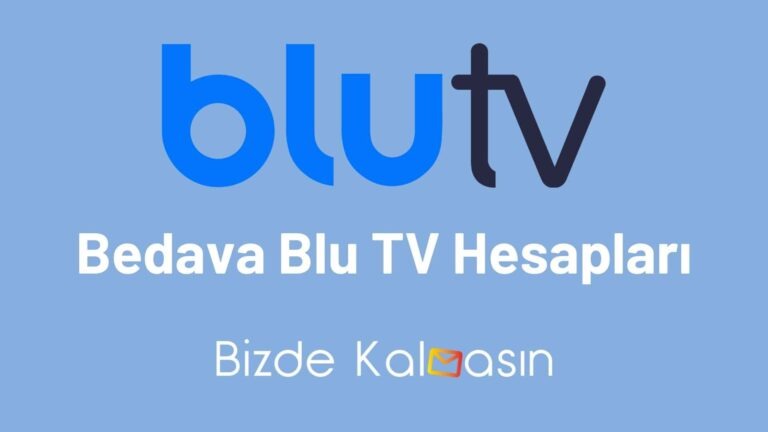 Bedava Blu TV Hesapları 2023 – %100 Çalışan Şifre Paylaşımı!