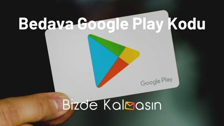 Bedava Google Play Kodu