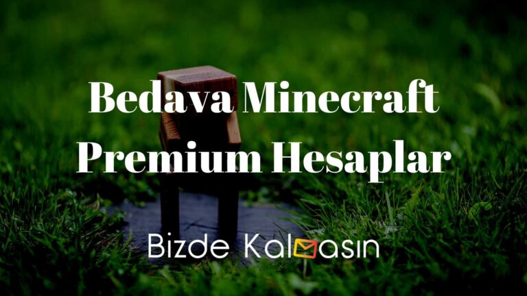 Bedava Minecraft Premium Hesaplar 2023 – %100 Denenmiş