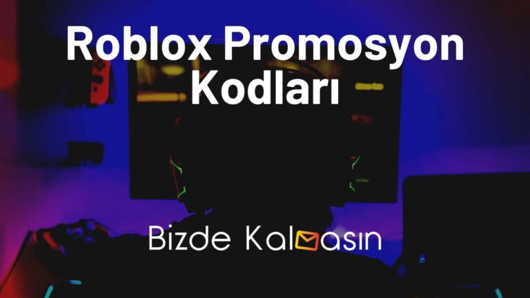 Roblox Promosyon Kodları