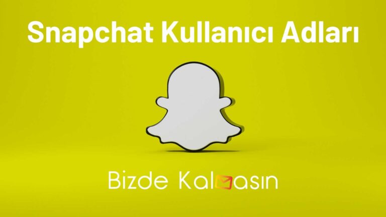 Snapchat Kullanıcı Adları – En İyi İsim Önerileri