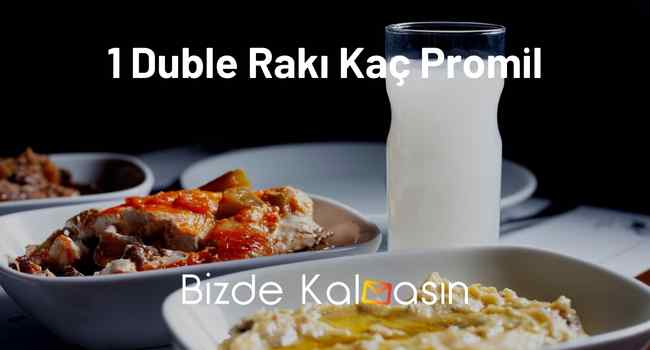 1 Duble Rakı Kaç Promil Alkol? – Ölçüm Değerleri