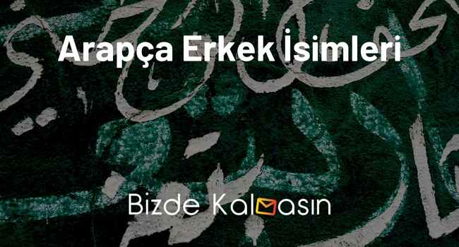 Arapça Erkek İsimleri