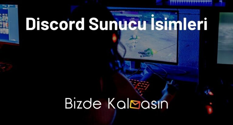 Discord Sunucu İsimleri – (Güzel, Havalı, Türkçe, Yabancı)