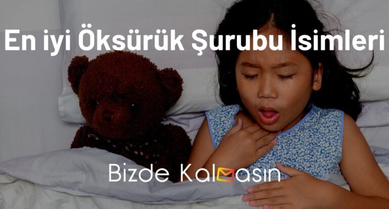 En iyi Öksürük Şurubu İsimleri