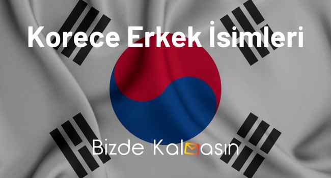 Korece Erkek İsimleri