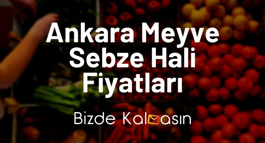 Ankara Meyve Sebze Hali Fiyatları