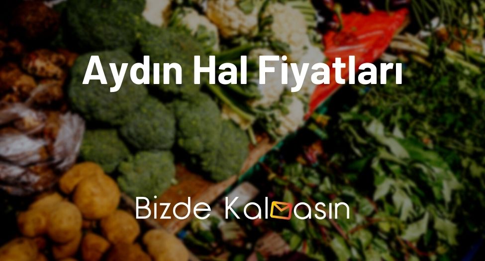 Aydın Hal Fiyatları