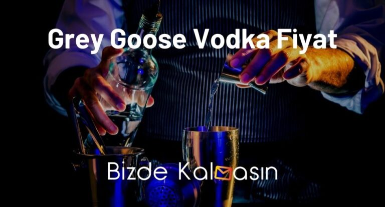 Grey Goose Vodka Fiyat 2023 – Tadı Nasıl?
