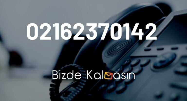 02162370142 Nerenin Numarası – 0216 237 01 42 Kimin? – Güncel!