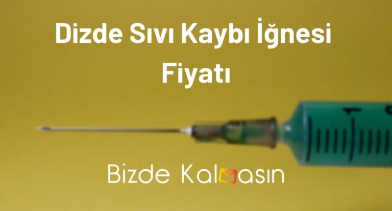 Dizde Sıvı Kaybı İğnesi Fiyatı 2023 – Horoz İbiği İğnesi Fiyatı!