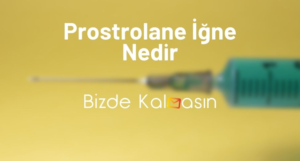 Prostrolane İğne Nedir