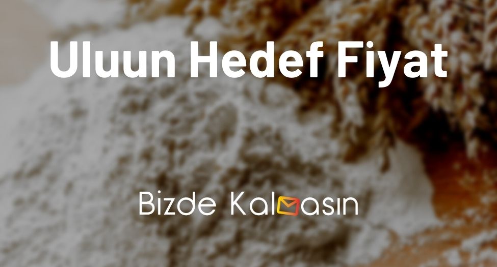 Uluun Hedef Fiyat 2025 - Ulusoy Un Hisse Yorum - Güncel! Uluun Hedef Fiyat