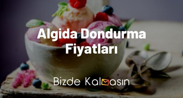 Algida Dondurma Fiyatları 2023 – Algida Fiyat Listesi