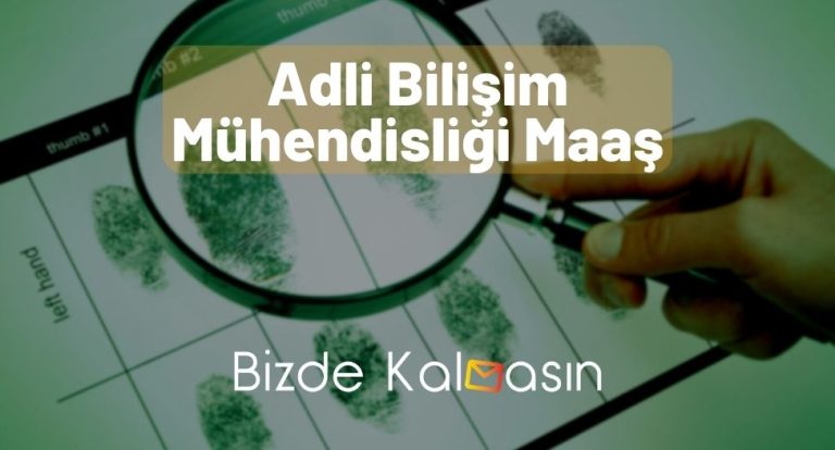 Adli Bilişim Mühendisliği Maaş 2024 – Ne İş Yapar – Önü Açık Mı?