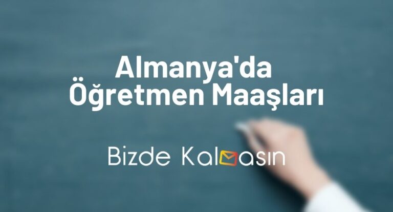 Almanya'da Öğretmen Maaşları