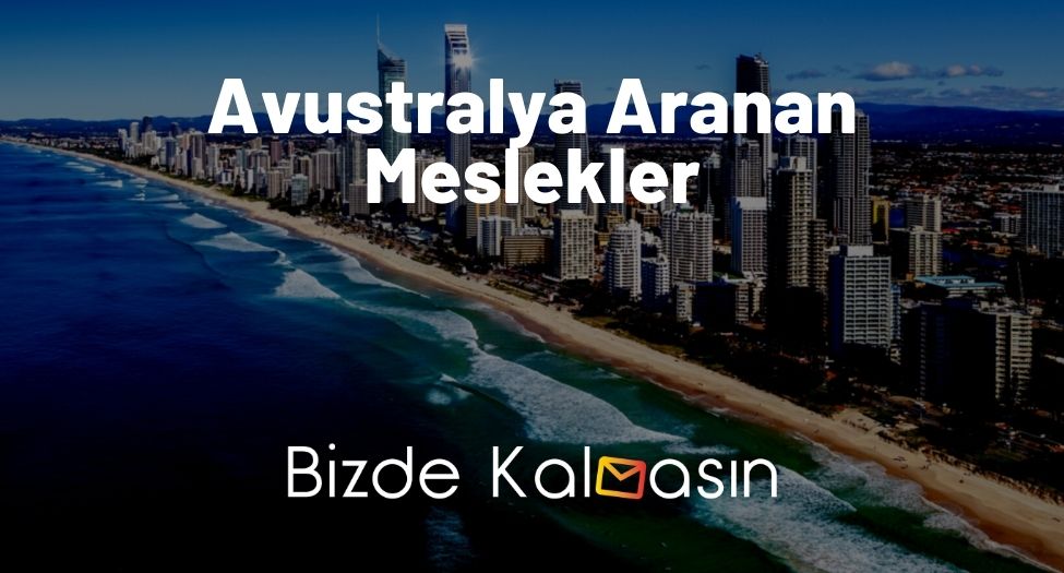 Avustralya Aranan Meslekler