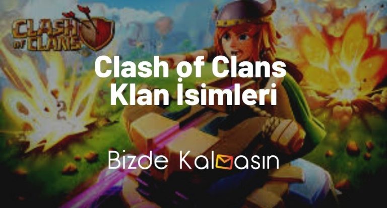 Clash of Clans Klan İsimleri