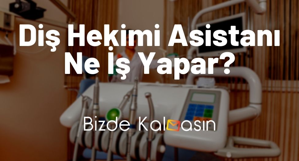 Diş Hekimi Asistanı Ne İş Yapar