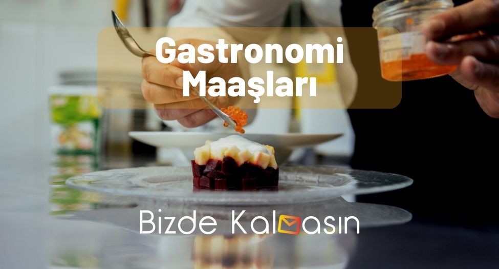 Gastronomi Maaşları 2024 - Maaşı Ne Kadar? Gastronomi Maaşları