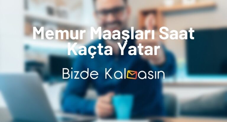 Memur Maaşları Saat Kaçta Yatar