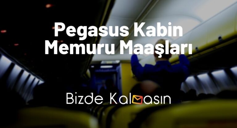 Pegasus Kabin Memuru Maaşları