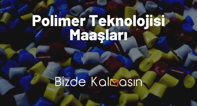 Polimer Teknolojisi Maaşları