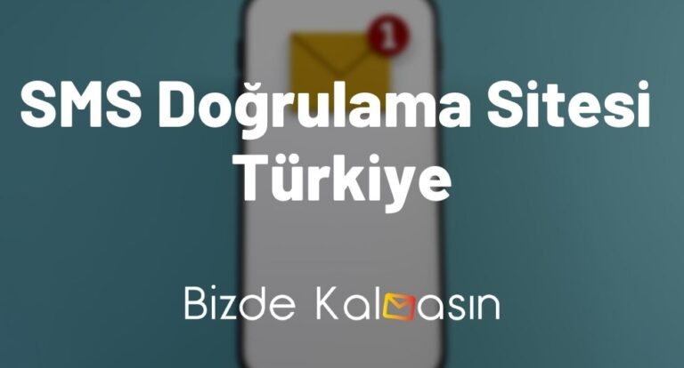 SMS Doğrulama Sitesi Türkiye – %100 Ücretsiz Online Onay 2025