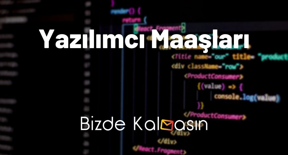 Yazılımcı Maaşları