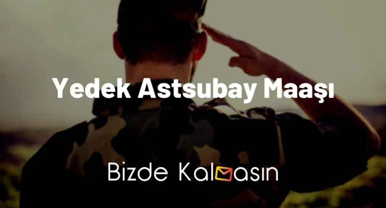 Yedek Astsubay Maaşı